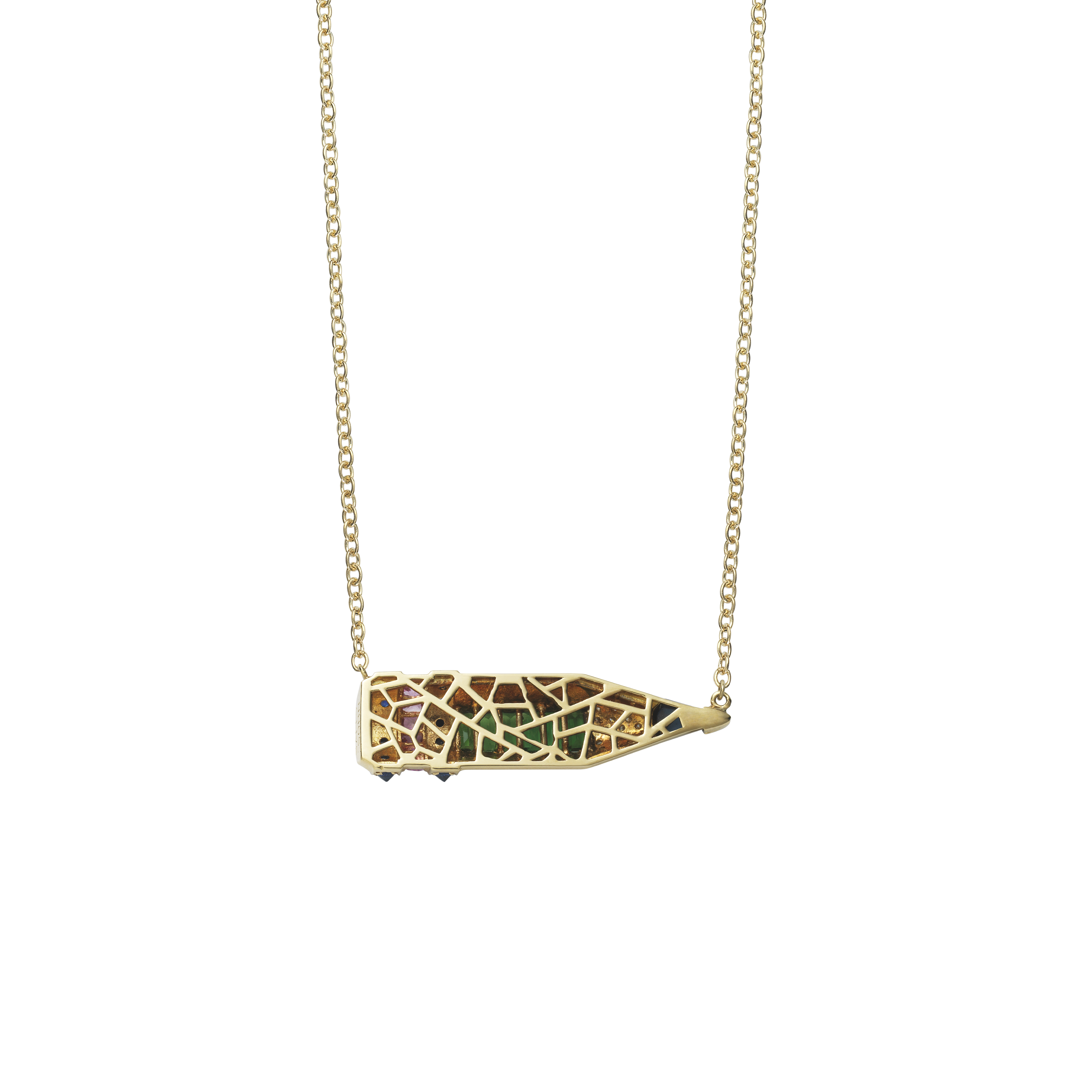 Pencil 10.0 Necklace / Tsavorite