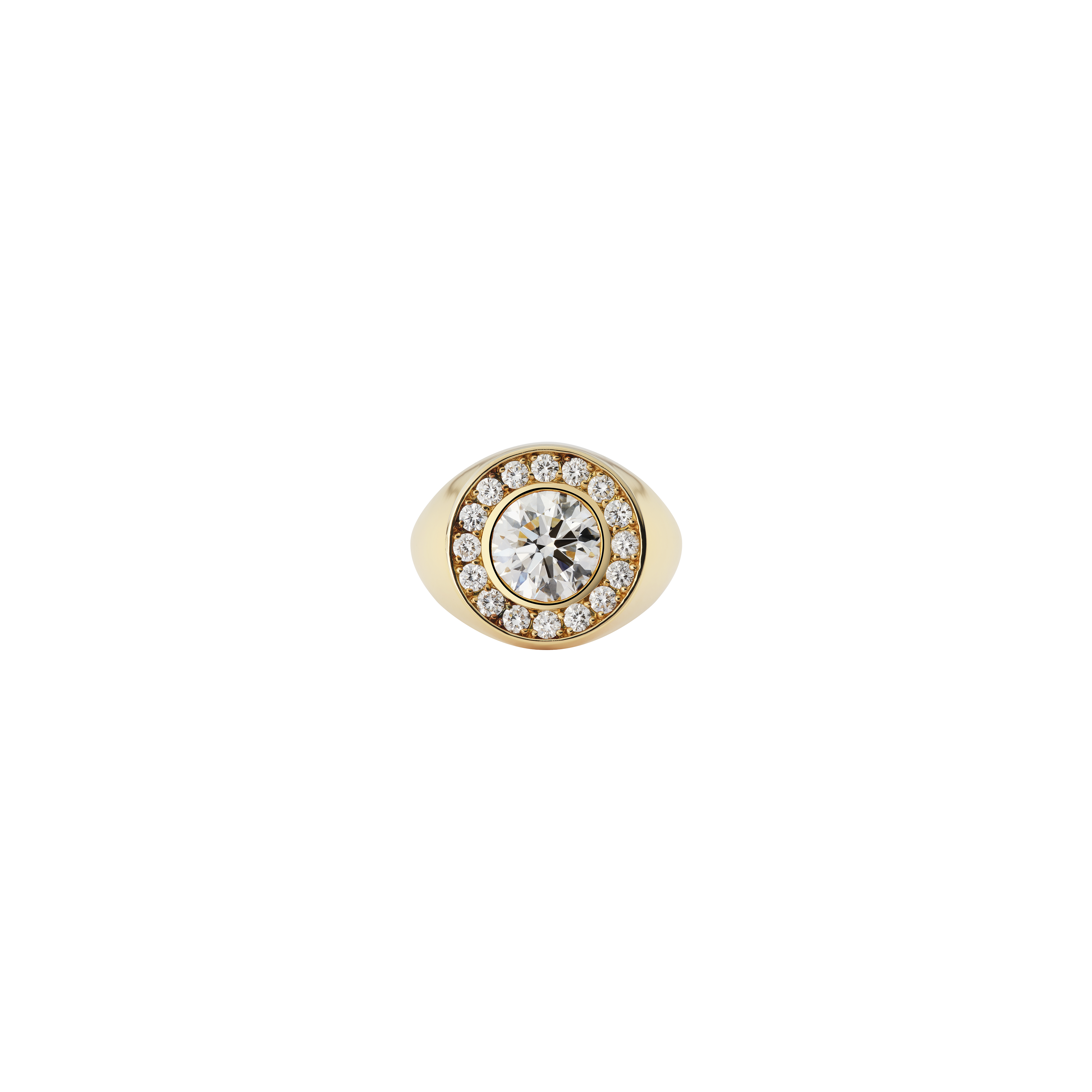 Circular Halo Ring / LAB