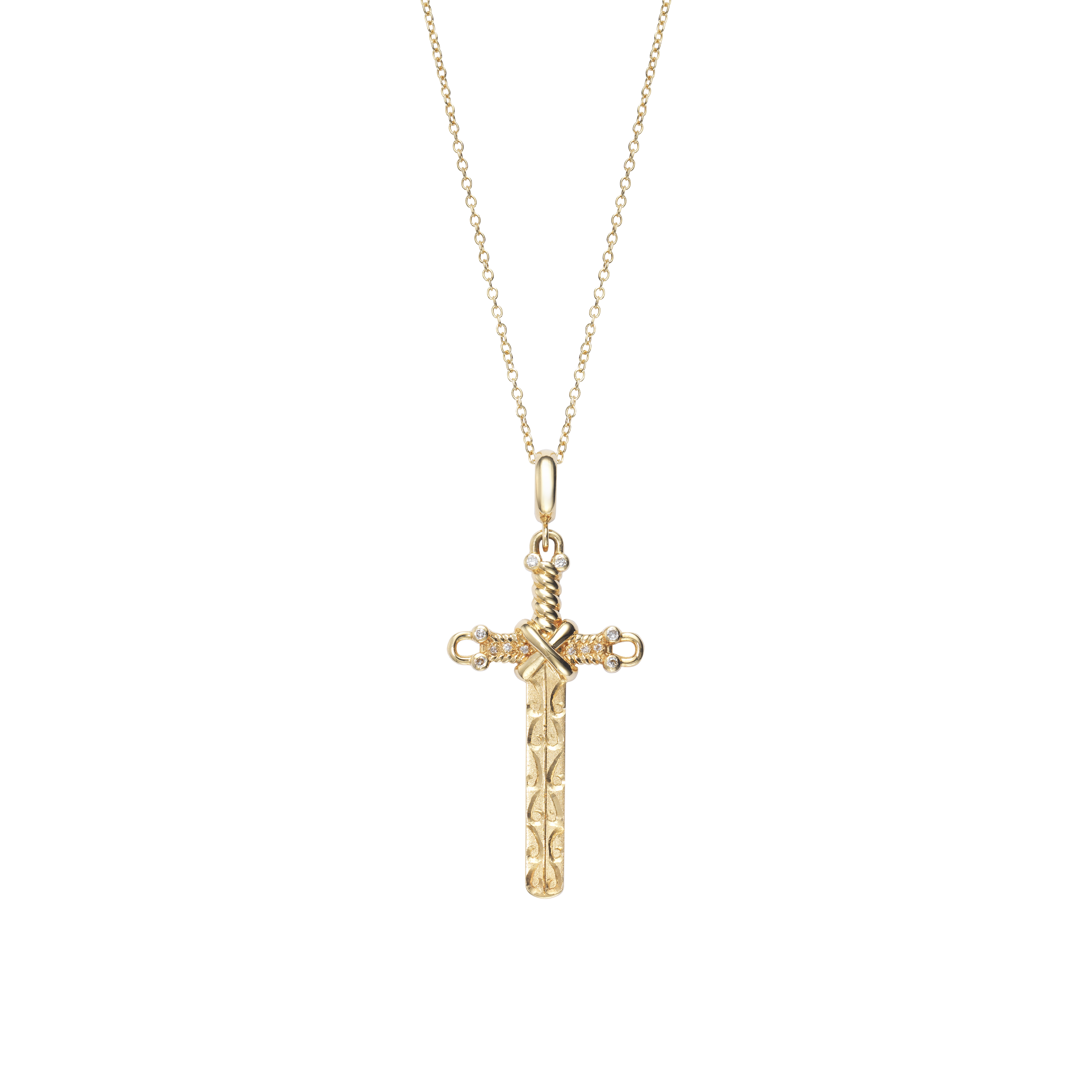 Cross Necklace / Diamond
