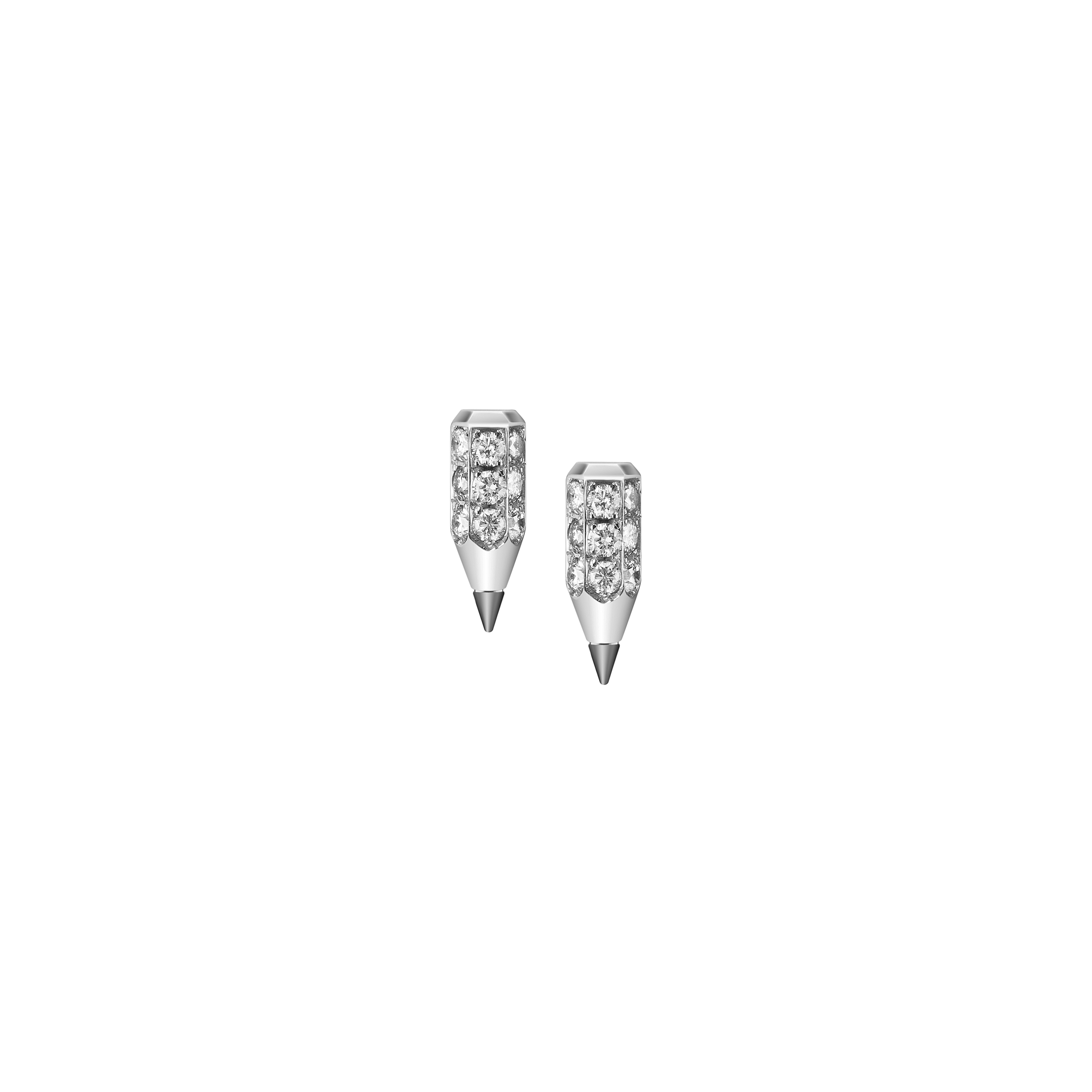 Pencil 4.5 Earrings / Diamond