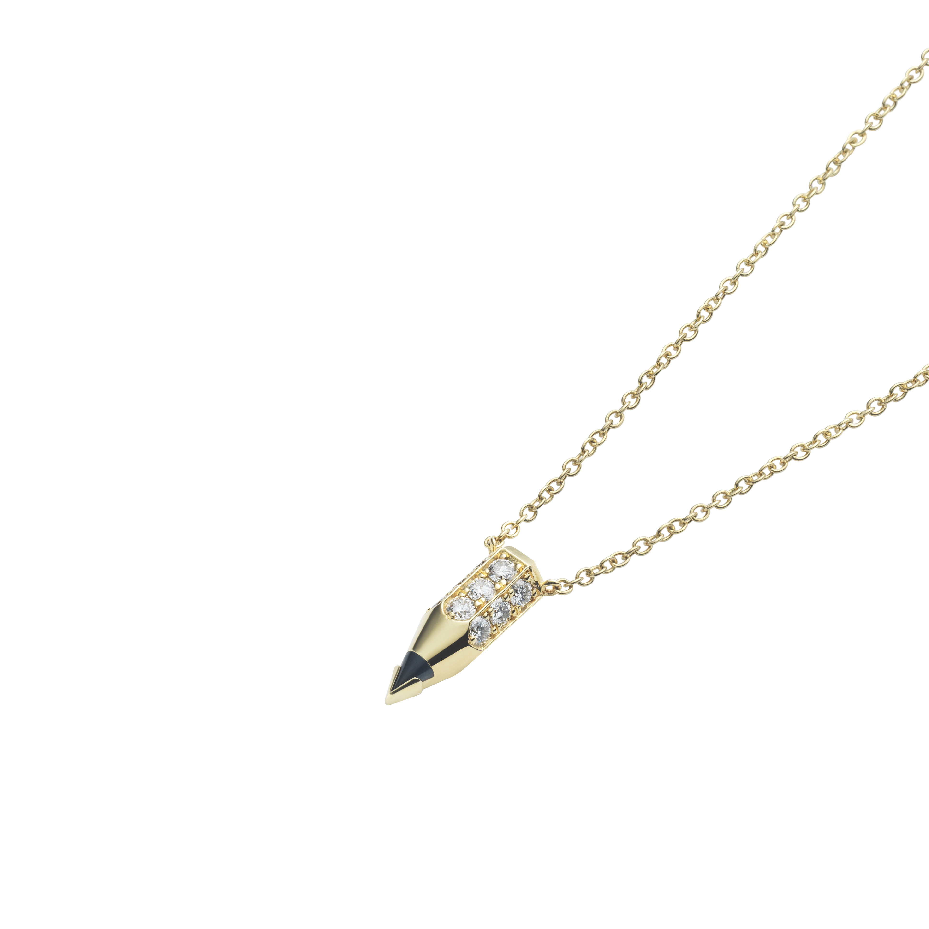 Pencil 5.5 Necklace V / Diamond
