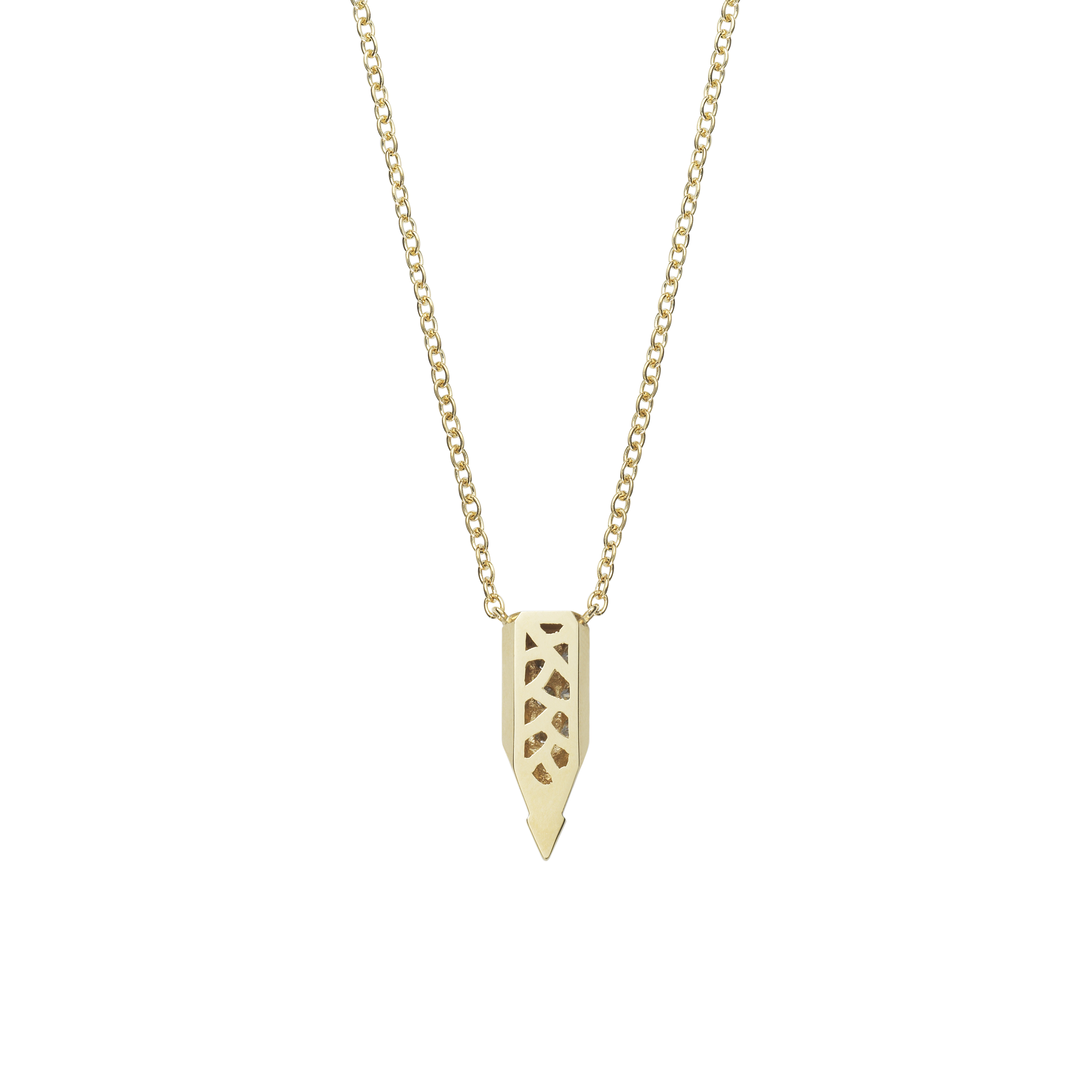 Pencil 5.5 Necklace V / Diamond