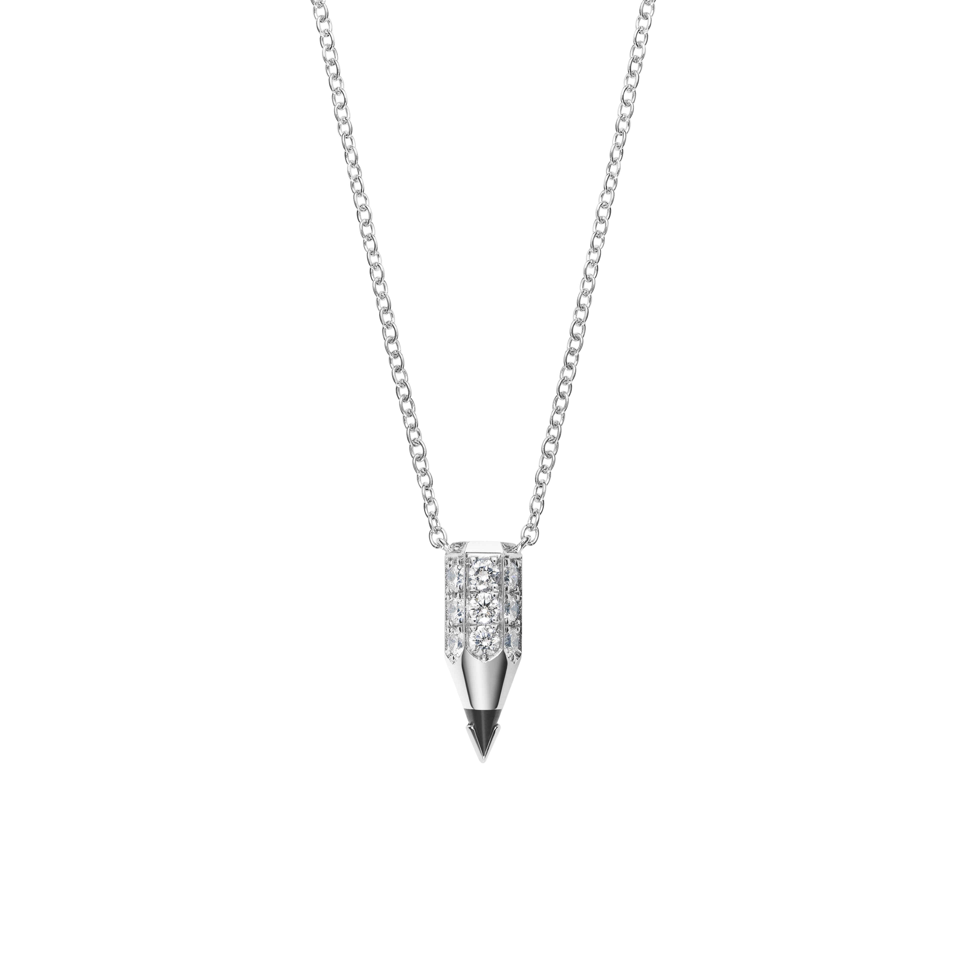 Pencil 5.5 Necklace V / Diamond