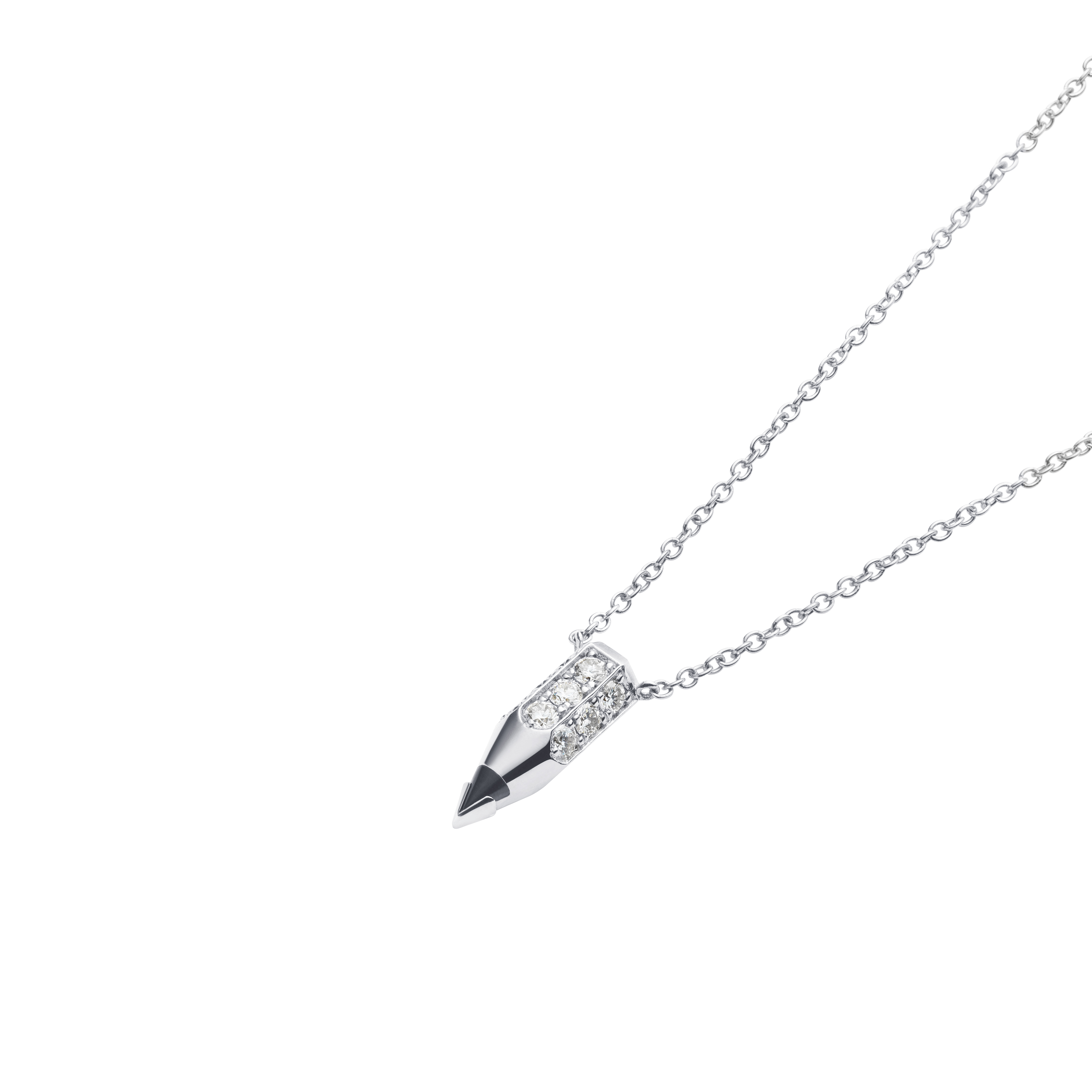 Pencil 5.5 Necklace V / Diamond