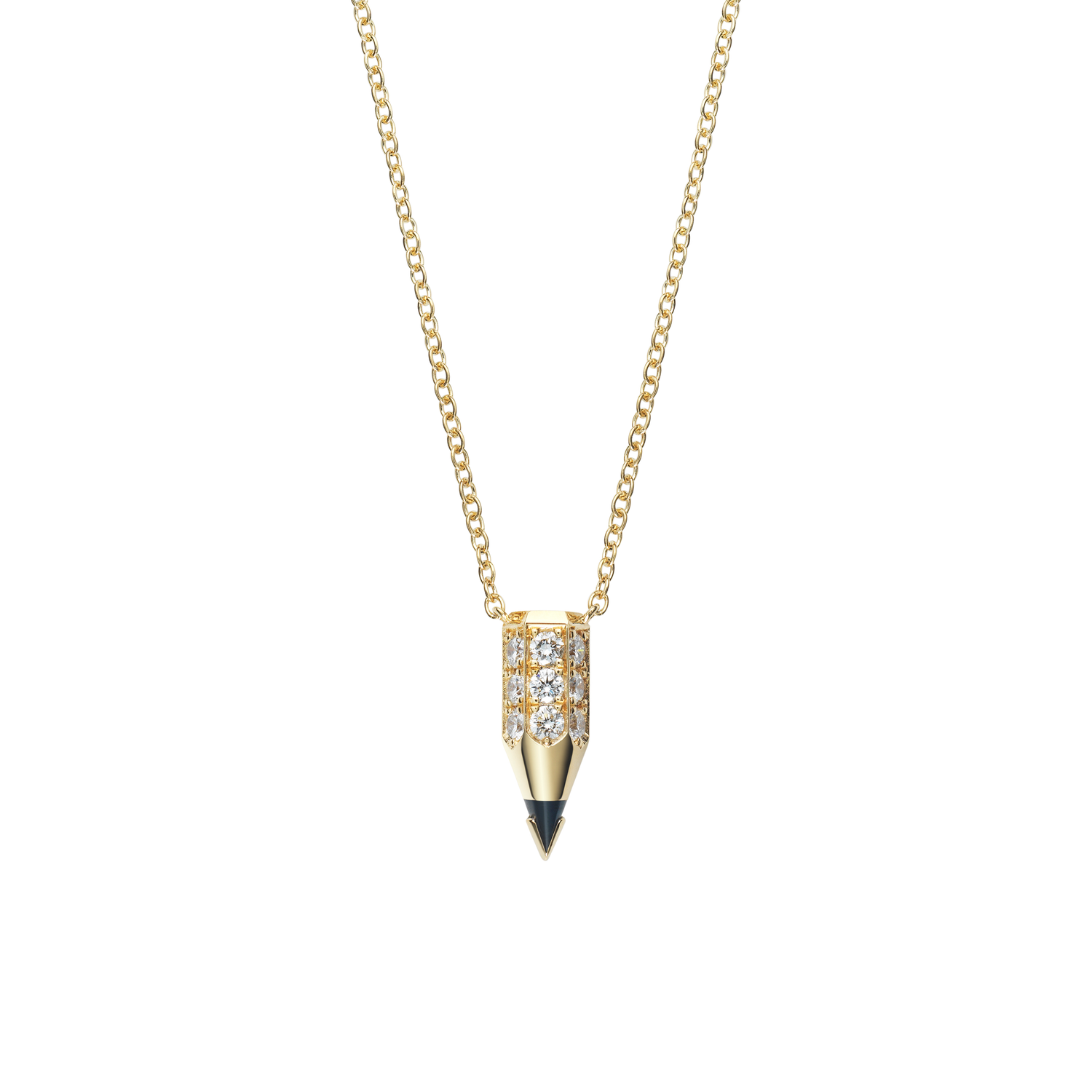 Pencil 5.5 Necklace V / Diamond