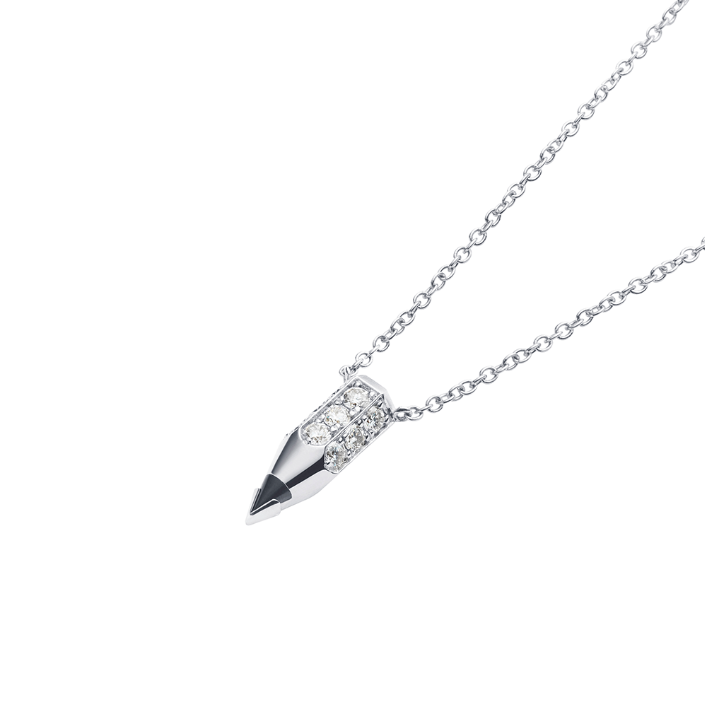 5.5 Diamond Pencil Necklace