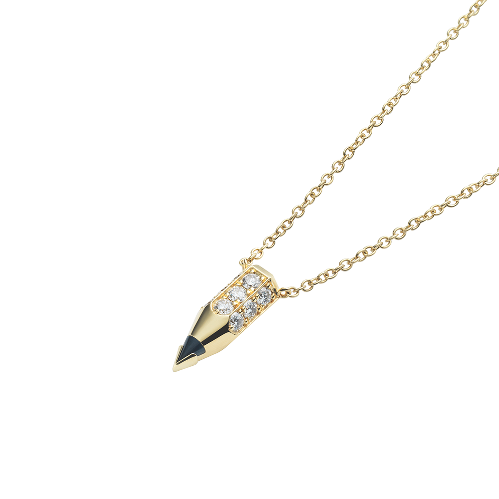 5.5 Diamond Pencil Necklace