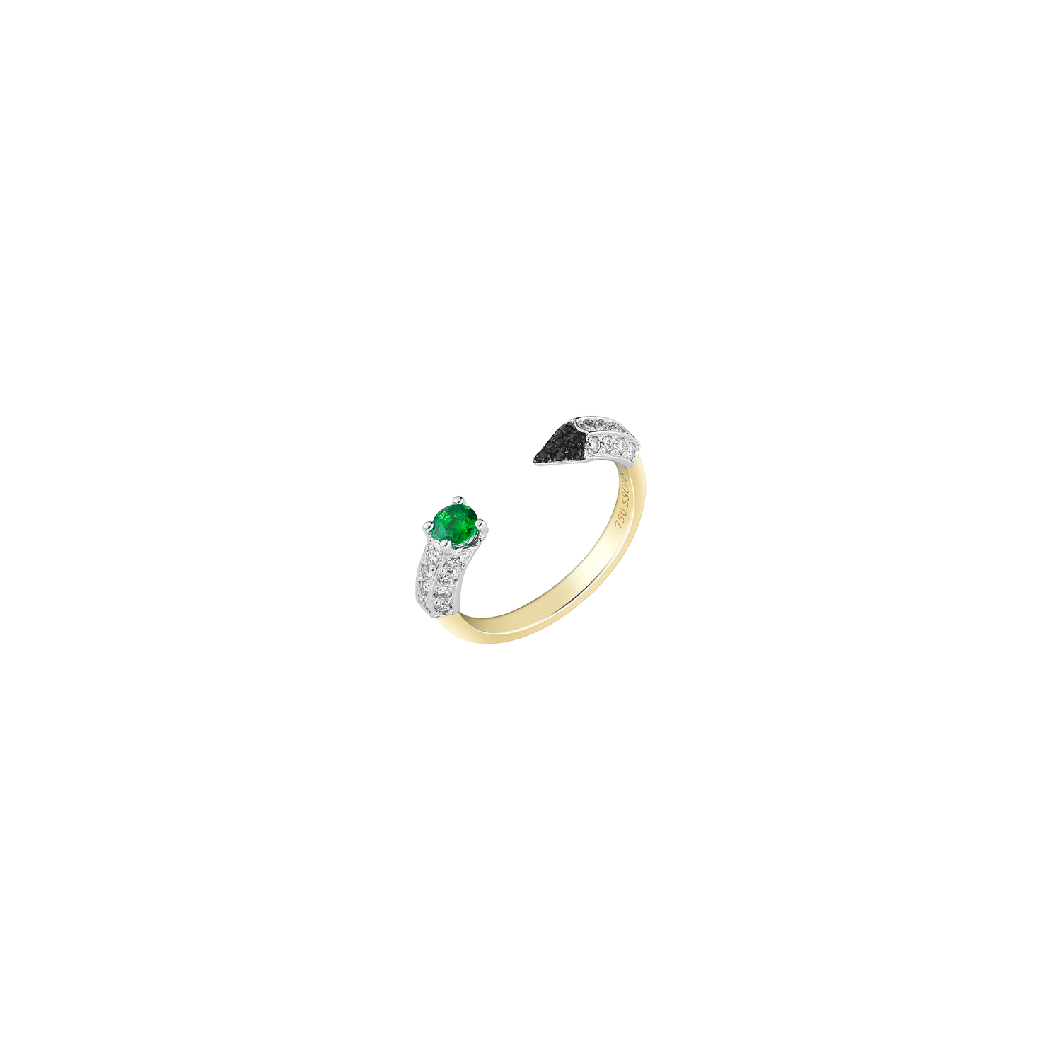 Pencil Open Ring / Tsavorite