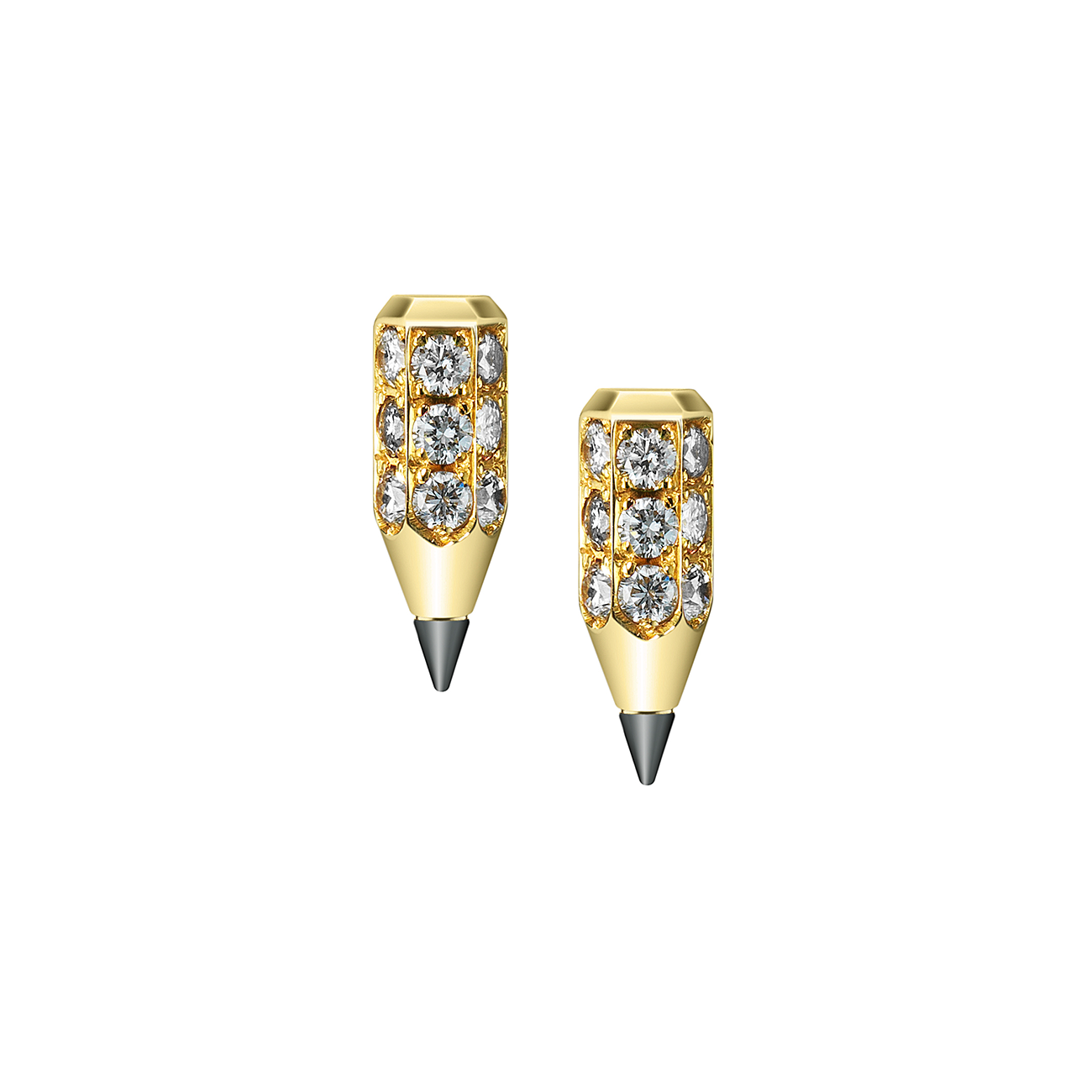 4.5 Diamond Pencil Earrings