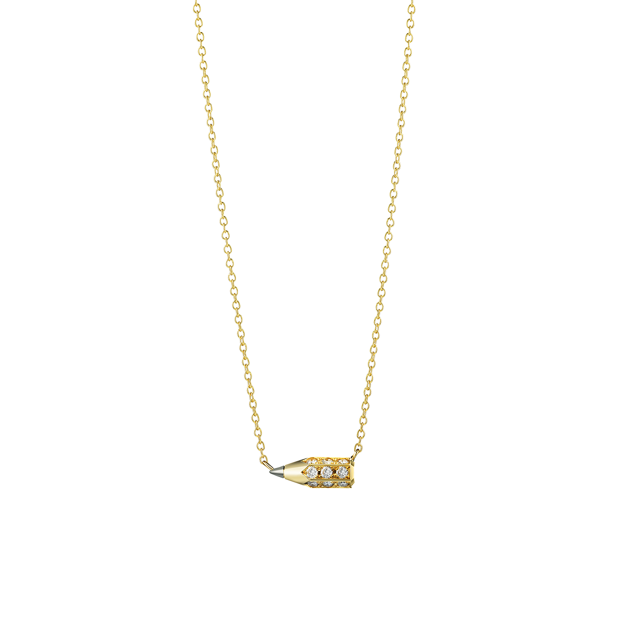 4.5 Diamond Pencil Necklace