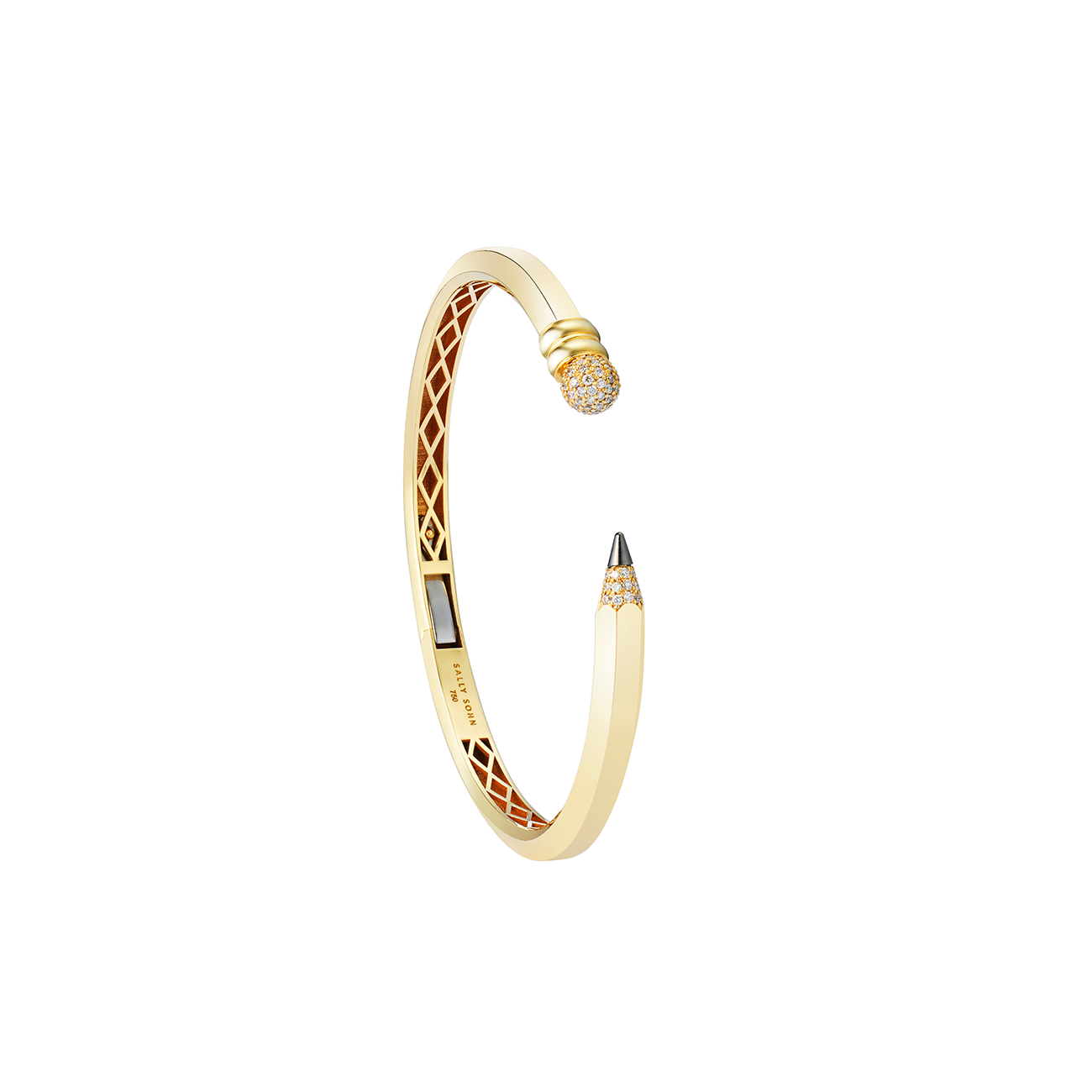 Diamond Pencil Bangle