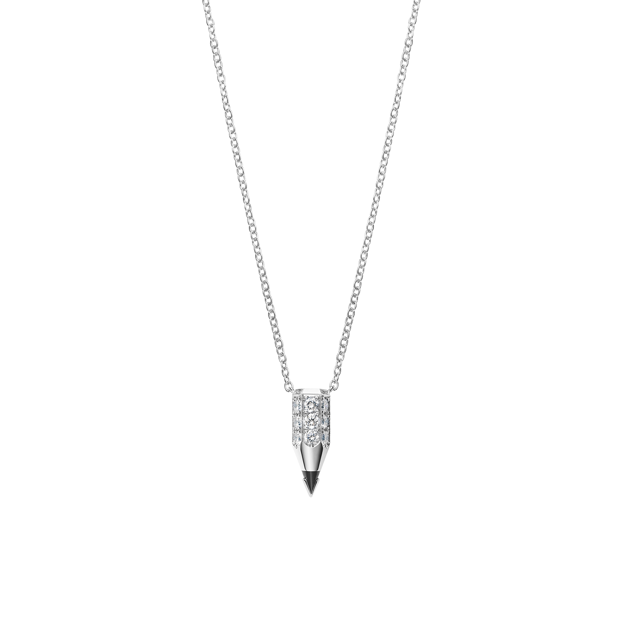 5.5 Diamond Pencil Necklace