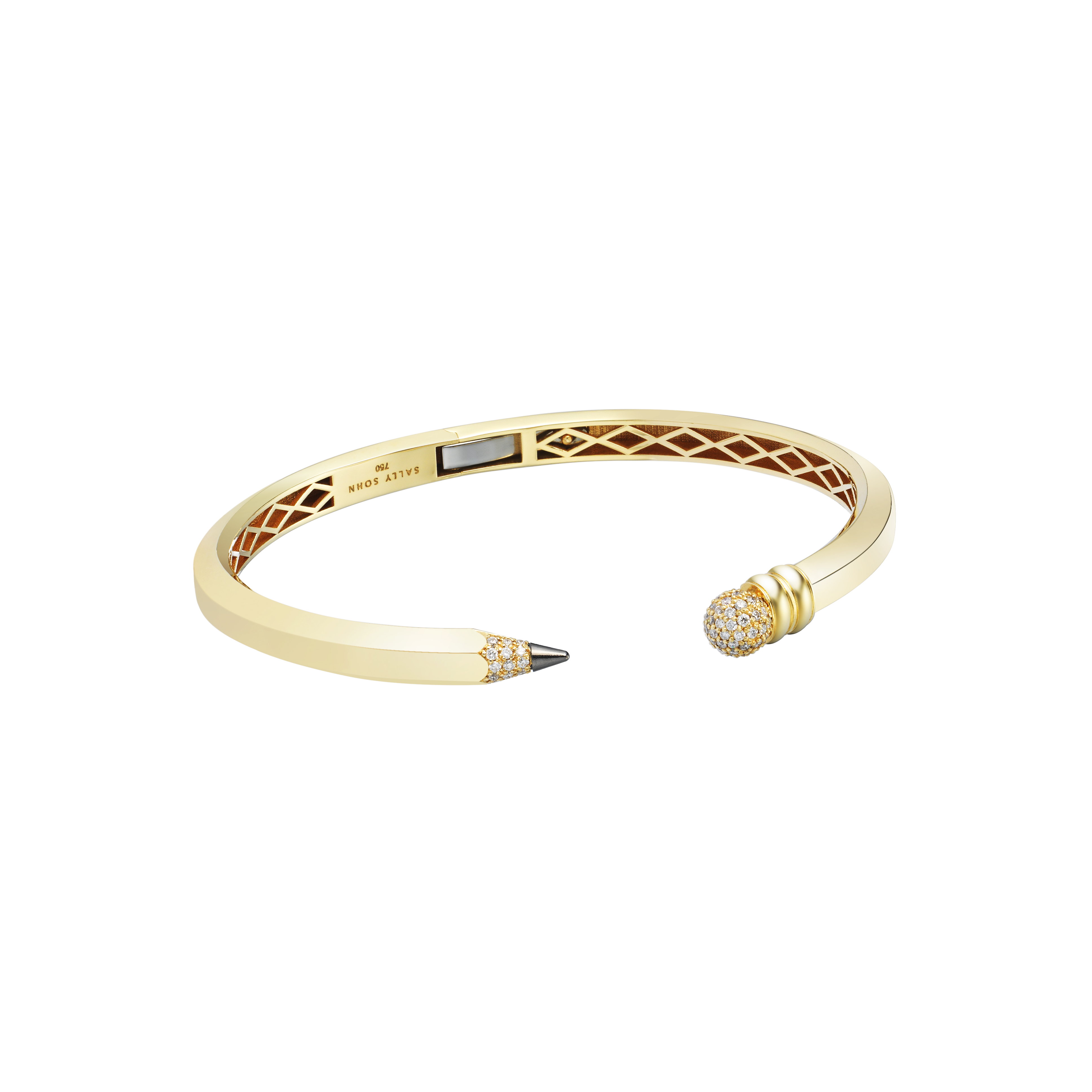 Diamond Pencil Bangle