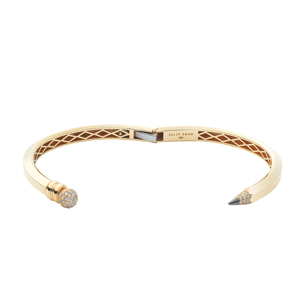 Diamond Pencil Bangle