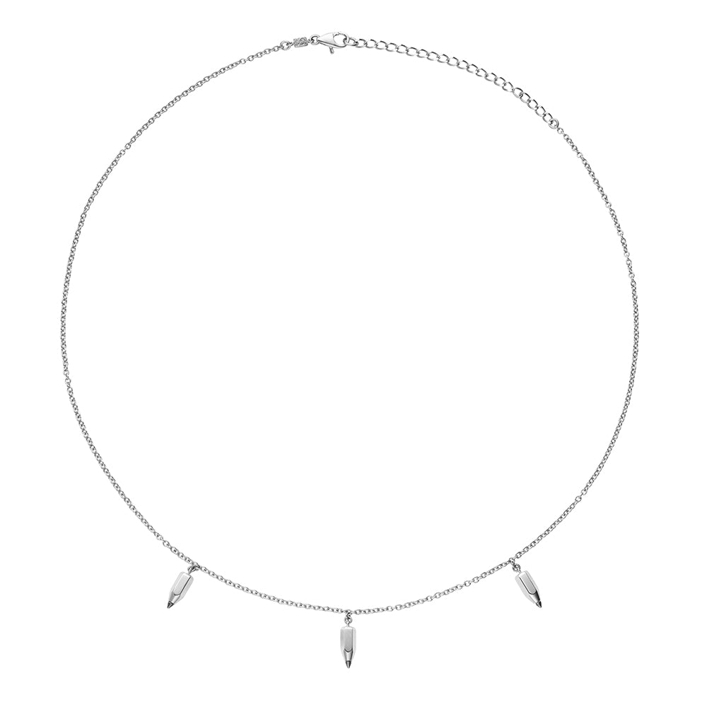 3.5 V-Pencil Choker Necklace