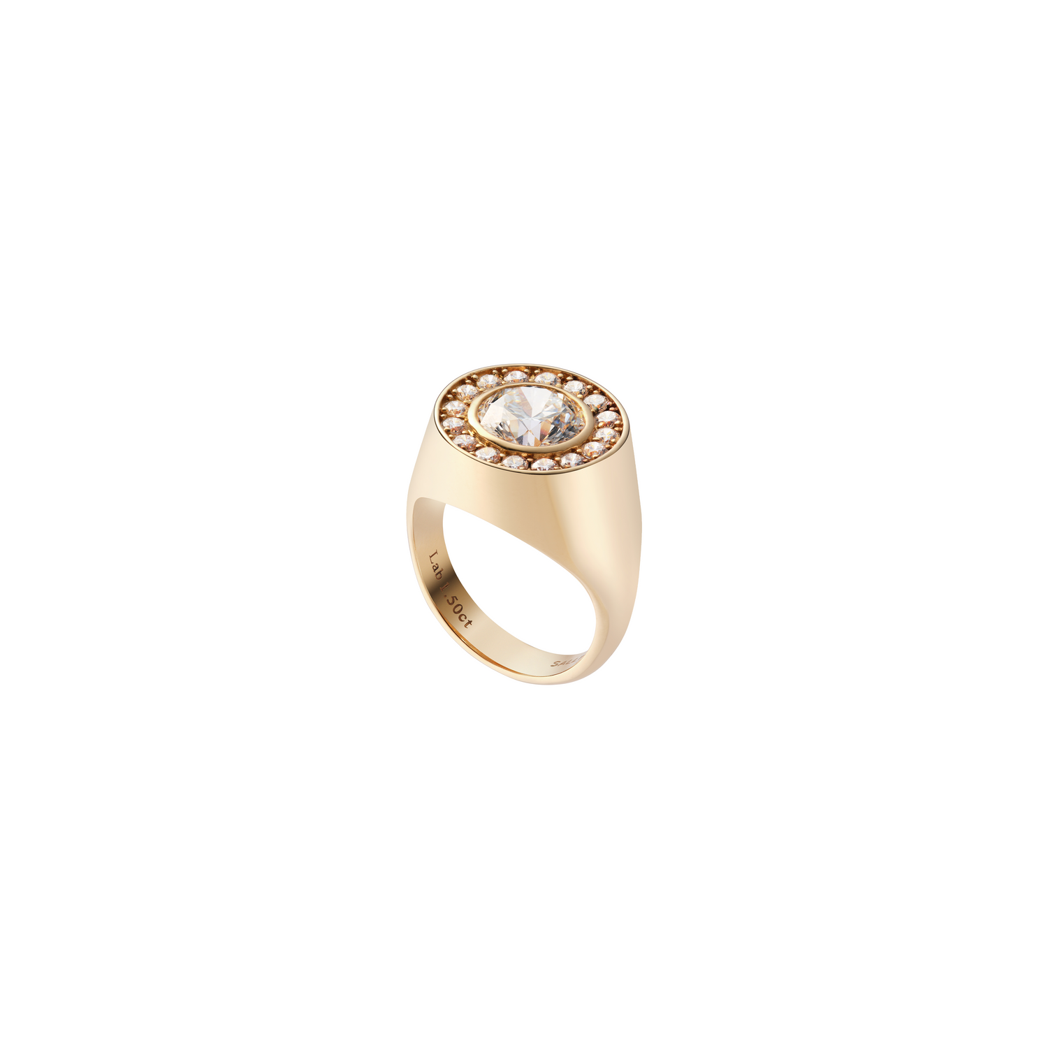 Circular Halo Ring / LAB