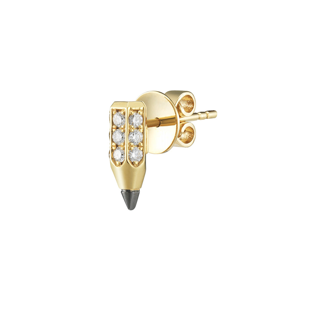 4.5 Diamond Pencil Earrings